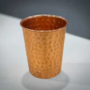 Copper hammered cup